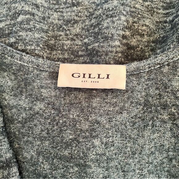 Gilli Dark Green Long Sleeve Surplus Sweater Dress - Picture 8 of 9